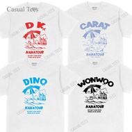 Nana Tour Seventeen Cotton White T-shirt Men's and Women's Clothes unisex distro Clothes