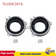 2PCS 4WD 4x4 Hub Lock Actuator 7L1Z3C247A For Ford F150 Expedition for Lincoln Navigator 7L1Z-3C247-