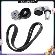 3.0 TDV6 ANCILLARY DRIVE BELT TENSIONER & BELT for  SPORT L320  4 LR4 LR013697 LR016140 LR013506
