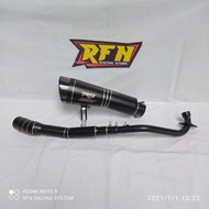 Exhaust R9 doff Sm sport 110r Wave dash Lagenda 115z Aveta rx110 Lagenda 115zr Honda ex5 Wave 100r
