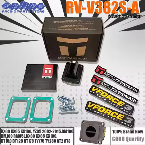 V Force 3 Reed Valve V382S-A For Kawasaki KX80 For Suzuki RM100 For Yamaha YZ85/YZ80 DT100 DT125 DT1