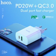 【20Wที่ชาร์จความเร็วสูง】HOCO Quick Charge QC3.0อะแดปเตอร์ชาร์จในรถยนต์สำหรับSAMSUNG iPhone Realme 6 Pro Huawei Nova 7i SAMSUNG J7A71 A10 Huawei Nova 5T Xiaomi Redmiหมายเหตุ9 VIVO OPPO