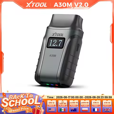 XTOOL Anyscan A30M OBD2 Scanner Active Test Car Diagnostic Tool ABS Bleed Code Reader Auto VIN Lifet