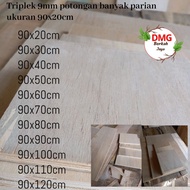 Multiplex plywood/, plywood/, size 90x20cm, 9mm thick.