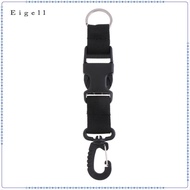 Eigell Scuba Diving Spearfishing BCD Webbing Lanyard Strap w/ Quick Release Buckle