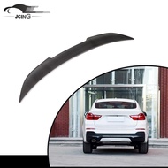 Carbon Fiber Trunk Spoiler For BMW X4 F26 2014 - 2017 Rear Wing Spoiler Lip