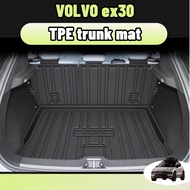 Volvo ex30 Trunk Mat TPE Rear Backrest Cushion Formaldehyde-Free Waterproof Fully Surrounded Scratch