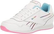 Reebok Girls Royal Classic Jogger 3.0 Sneaker, White/Vector Red/Digital Blue, 5.5 Little Kid, White/Vector Red/Digital Blue, 5.5 Little Kid