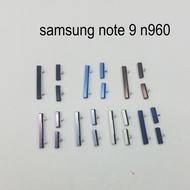 Power button key, bixby button key, Samsung Note 9 N960 volume button key, original factory removed
