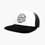 Fakelab White Bone Rope Trucker Hat Mesh Hat/ Cap/