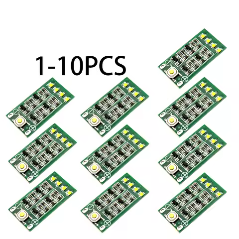 1-10pcs 3S 11.1V 12V 12.6V Lithium Battery Capacity Indicator Module Lipo Li-ion Power Level Display