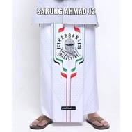 Rabbani Sarung Palestina Ahmad J2 Putih Motif Palestine