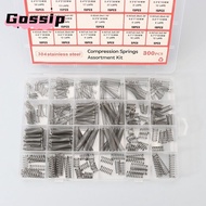 GOSSIP 300PCS/box Compression Spring Assortment Kit, DIY Tools 304 Stainless Steel Small Springs, Ha