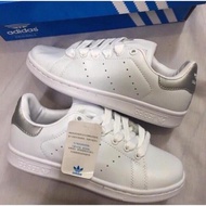 Adidas Stan Smith Sneakers With Silver Heel In White Clearance Sale 2020 new HOT Product 2021 L:. ^ ' $