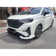 New alza 2022 facelift bodykit skriting