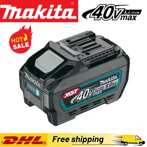 Makita 40V MAX XGT Lithium Ion Battery 5.0AH Original Battery BL4020 BL4025 BL4040 BL4050 BL4080 for