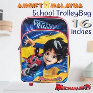 MECHAMATO Primary School Trolley Bag (6 wheels) / Beg Sekolah Beroda (6 Roda) Kanak-kanak Sekolah Rendah Amato Mechabot