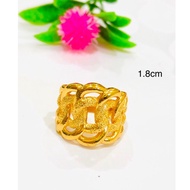️ 24K BANGKOK GOLD COCO RING (RING) ️