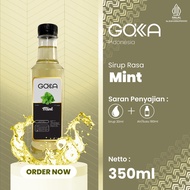 Sirup Minuman Gokka Rasa Mint / Gokka Syrup Rasa Mint 350ml
