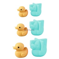 MIS Duck Figurine Silicone Molds for  Soap Candy Duck Silicone Chocolate Molds