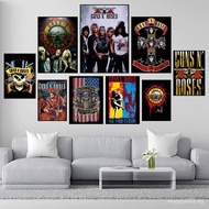 Rock Band Guns N Roses Poster Prints Wall Painting Bedroom Living Room Decoration Office Home X1RU