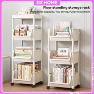 3/4/5 Tier Trolley Rack Multifunction Trolly Storage Racks Utility Cart Movable Shelves Toys Snack Storage Shelves