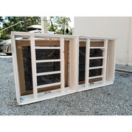 2'x4' (2 DAUN) FRAME TINGKAP SIAP GRILL DAN CERMIN