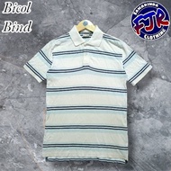 Bicol Bind Stripe Polo Shirt Original