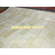 Plastic floor carpet L 1.2M x 15m sold per roll