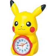 [Seiko Clock] Alarm Clock Table Clock Character Pocket Monster Pikachu Talking Alarm Analog Display Interior Present Children Nintendo [Direct from Japan]