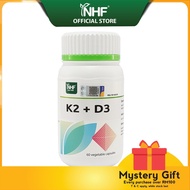 NHF Vitamin K2+ D3 维生素 (10/60 Capsules)