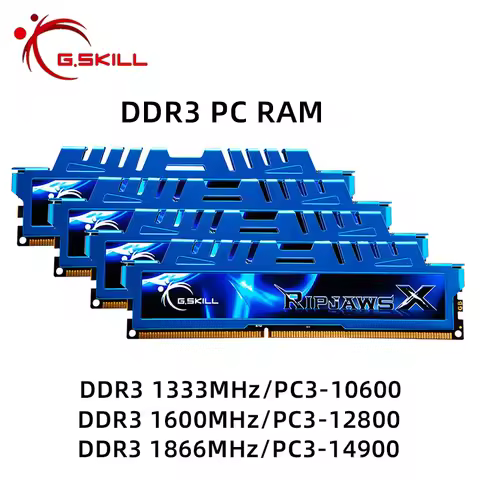 G.SKILL DDR3 8GB 1333MHz 1600MHz 1866MHz Desktop Memory 240 Pins 1.5V RAM PC3-10600 12800 14900 Memo