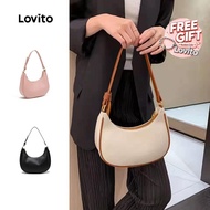 Lovito Casual Bag Versatile Commuting Small shoulder bag for Women LFA72036 Lovito Beg Kasual Serbag