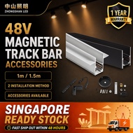 Zhongshan Magnetic Track Light System 1M / 1.5M Magnetic Track / Mounted Track/ Recessed Track / Con