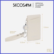 ▨ ☓ ⊛ ណ SECOSANA Zia ID Card Holder Slim Wristlet Wallet