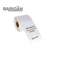 BARIGAN กระดาษสติ๊กเกอร์ ความร้อน 80x50mm Thermal Sticker