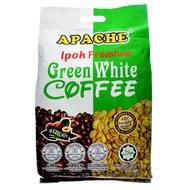 Apache Ipoh Premium 3 in 1 Premix Green White Coffee 15 Sticks x 40g (600g)