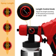 ♚1000ml Electric Paint Sprayer Cordless Spray Gun High Power Battery Airbrush Power Tools With Alu Pot 4 &amp; Nozzles