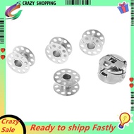 Domestic sewing machine bobbin case + 4 bobbins  fit, ,singer + more