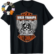 As a Motorcycle Grandpa, I'm Like a Ordinary Grandpa, But I Worn a Cooler T-Shirt