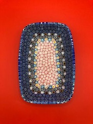 Venice Murano Millefiori 玻璃長方形碟