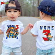 Boys' Birthday Shirt For Boys Aged 3-4 Years 3rd Or 5th Party