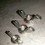 Wing nut stainless m10 sus 304 wing nut 10 mm ear nut m10 nut 14 bolt nut 14 stainless