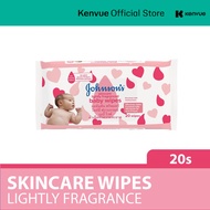 Johnson's Baby Skincare Lightly Fragranced Wipes 20's