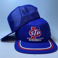 TRUCKER CAP STP RACING TEAM TRUCKER CAP VINTAGE HIGH QUALITY CAP RETRO CAP STP