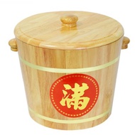 Wooden Rice Bucket Barrel / Bekas Nasi Kayu /  木制米桶  #3kg#6kg#10kg#12kg