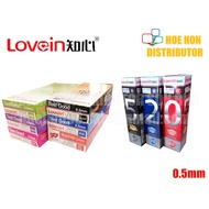 Zhi Xin Lovein Test Good Gel Pen 12pcs Ink 0.5mm (G-2501 / ZX-205) SELL IN BOX