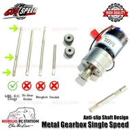 Upgrade - Metal Gearbox Single Speed RC 4WD MN WPL Crawler Adventure