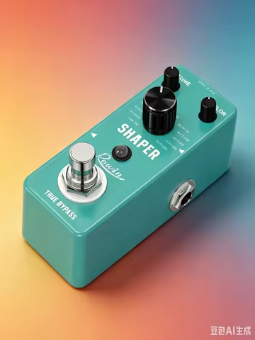 Rowin LEF-3802 Shaper Cabinet Simulator Pedal, 11 Amp Cab Simulations True Bypass Guitar Effect