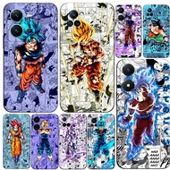 Case For Vivo V5 V5S V7 PLUS + V11i  V11 Pro Phone Back Cover Soft Black Tpu Dragon Ball GT Goku